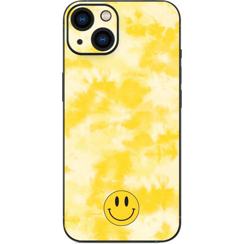 Yellow Tie Die iPhone 14 Plus Skin